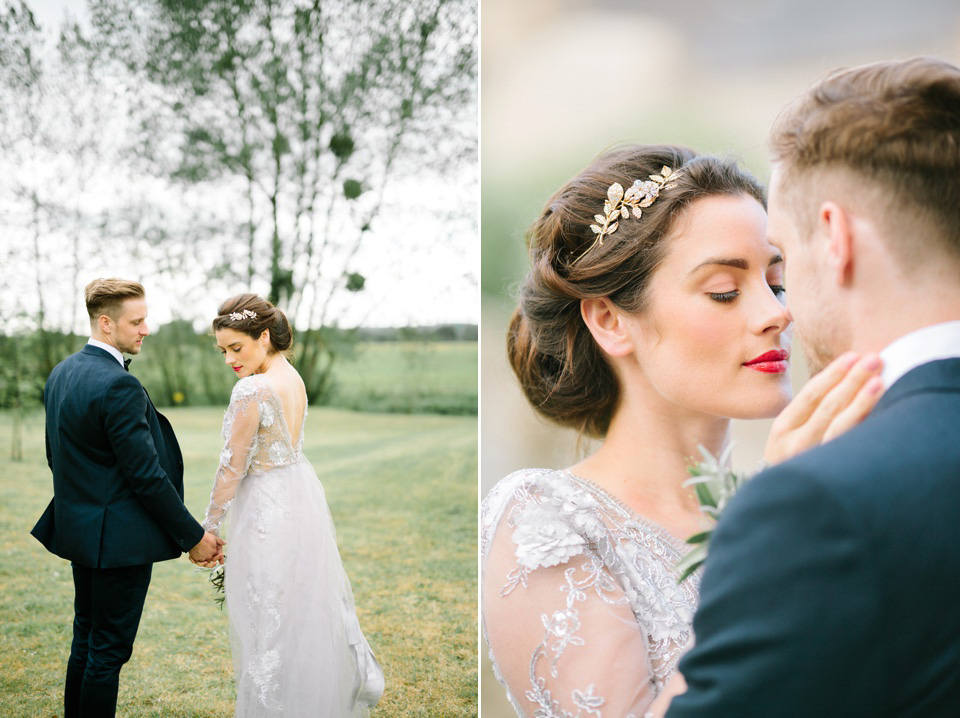 estilo de fotografía de boda ligero y aireado