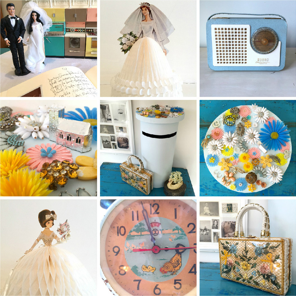 The Fabulous Vintage Bride - lovingly collected kitsch, retro and vintage props to hire for weddings