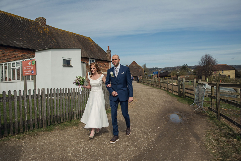 Ange and Ben's wedding was inspired by the 1940s and took place just two weeks after Ange lost her father. A beautiful celebration of love, life and family. Photography by Assassynation.