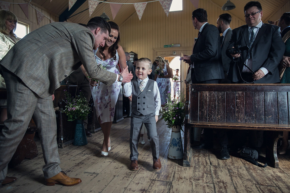 Ange and Ben's wedding was inspired by the 1940s and took place just two weeks after Ange lost her father. A beautiful celebration of love, life and family. Photography by Assassynation.