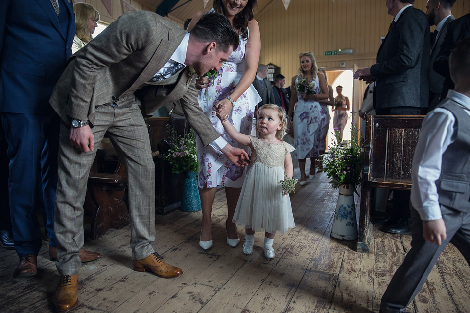 Ange and Ben's wedding was inspired by the 1940s and took place just two weeks after Ange lost her father. A beautiful celebration of love, life and family. Photography by Assassynation.