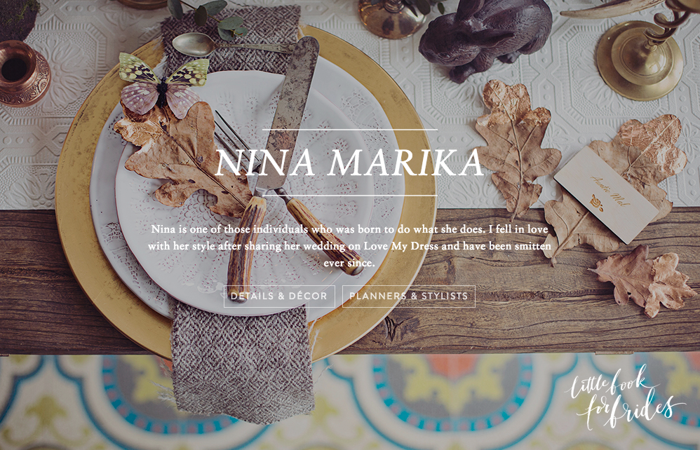 nina marika wedding planner stylist little book for brides