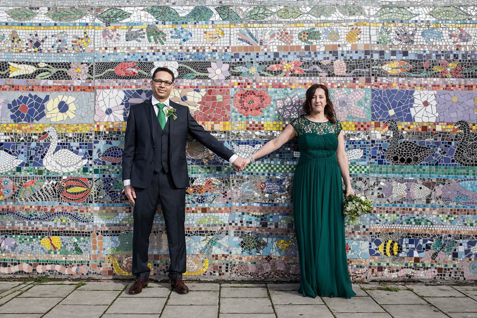 A Green Wedding Dress For a Charming and Non Traditional London Pub Wedding 4 wpid378324 Green wedding dress london 14