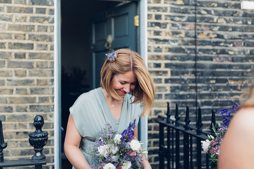 A summer bandstand wedding in London. Photography by Miss Gen.