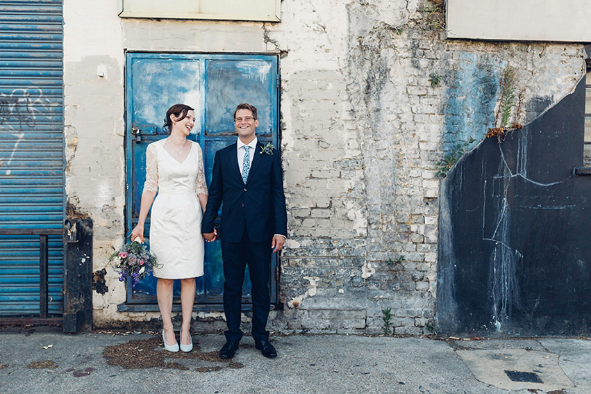 A summer bandstand wedding in London. Photography by Miss Gen.