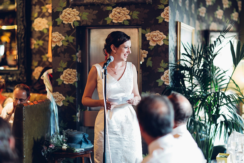 A summer bandstand wedding in London. Photography by Miss Gen.