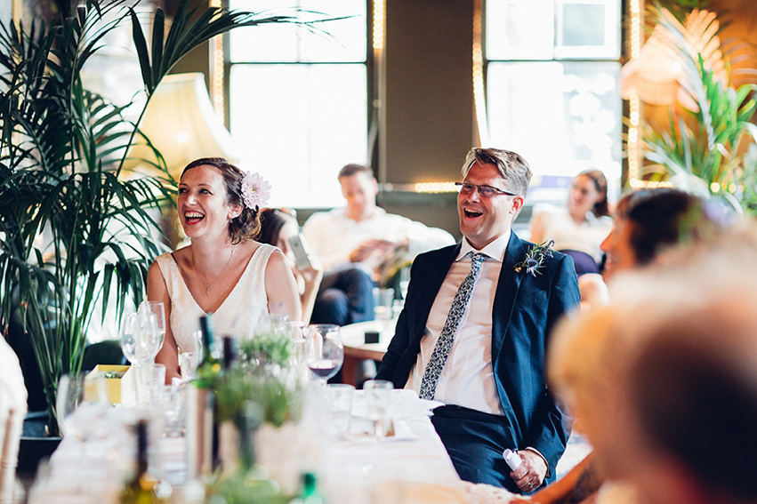 A summer bandstand wedding in London. Photography by Miss Gen.