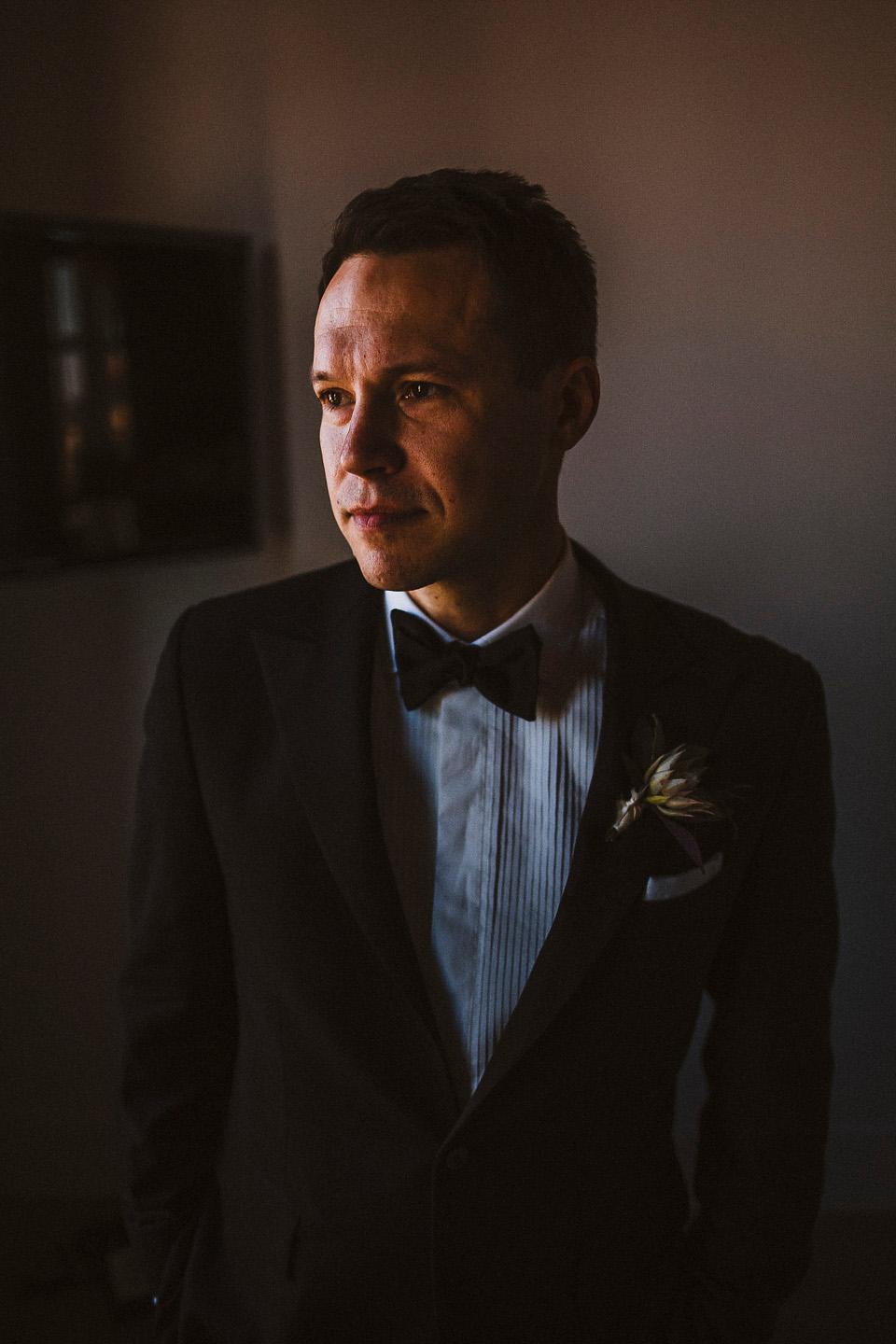 The bride wears Mori Lee for her glamorous rooftop New York wedding. Photography by Forged In The North