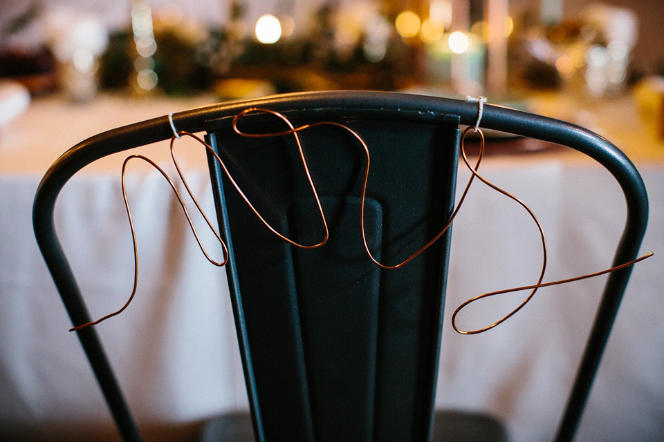 Geometric, gold and glamorous - a gritty industrial bridal inspiration shoot featuring Rime Arodaky and Catherine Deane