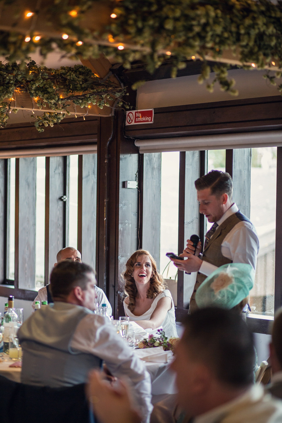 Ange and Ben's wedding was inspired by the 1940s and took place just two weeks after Ange lost her father. A beautiful celebration of love, life and family. Photography by Assassynation.