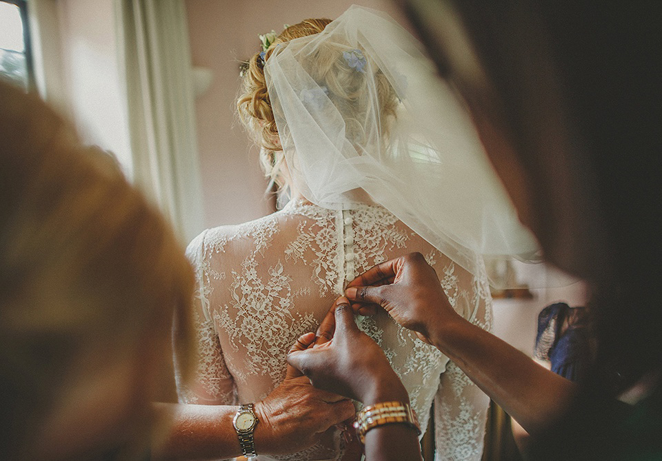 An International, Festival inspired, English Country House Wedding. Photography by Howell Jones.