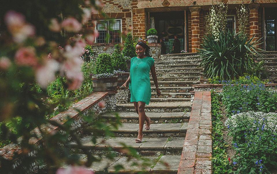 An International, Festival inspired, English Country House Wedding. Photography by Howell Jones.