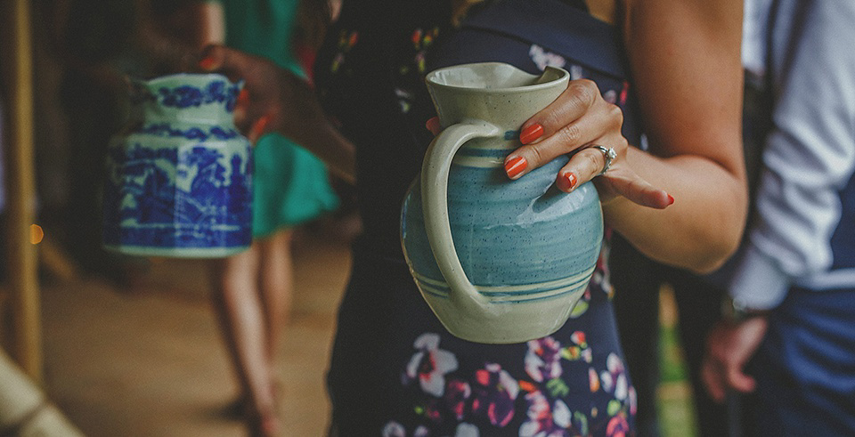 An International, Festival inspired, English Country House Wedding. Photography by Howell Jones.