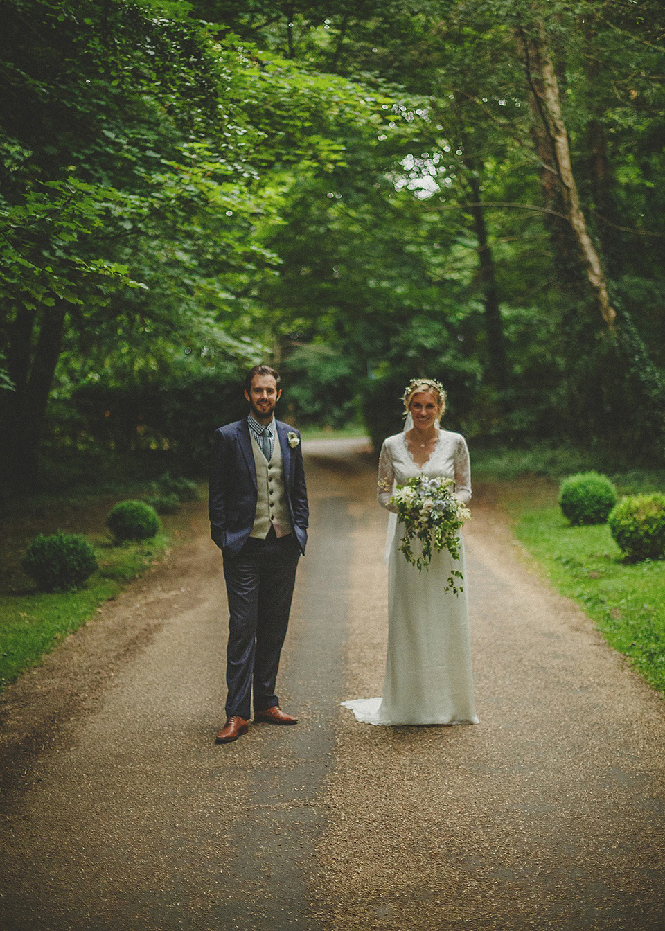 An International, Festival inspired, English Country House Wedding. Photography by Howell Jones.