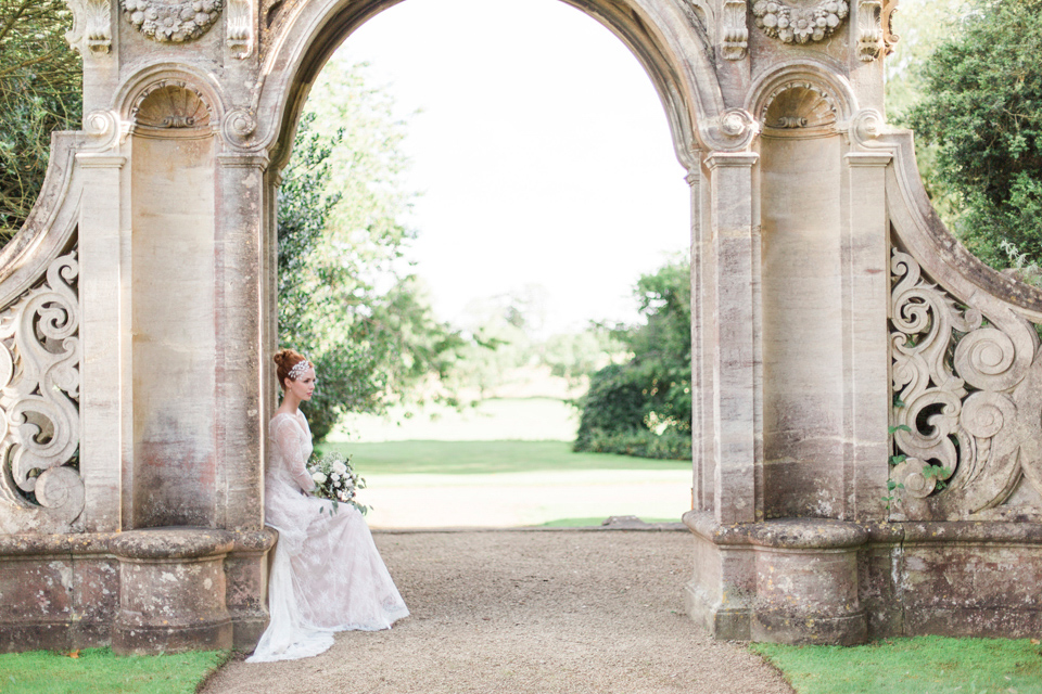 Hermione Harbut, dreamy, ethereal and delicate headpieces for brides. Visit hermioneharbutt.com.