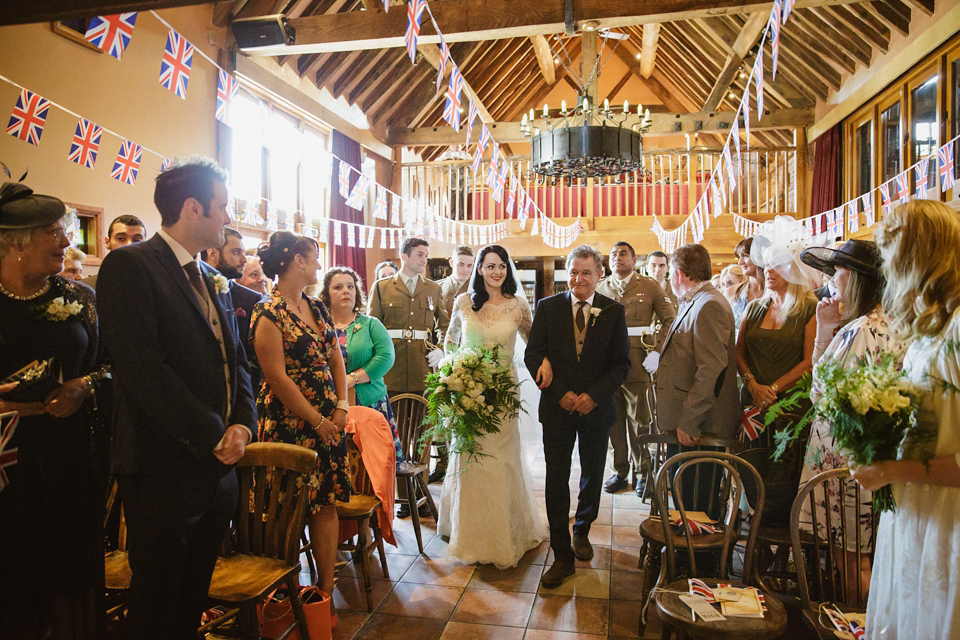 A 1940's and VE Day Celebration inspired wedding. Photography by Gemma Williams.