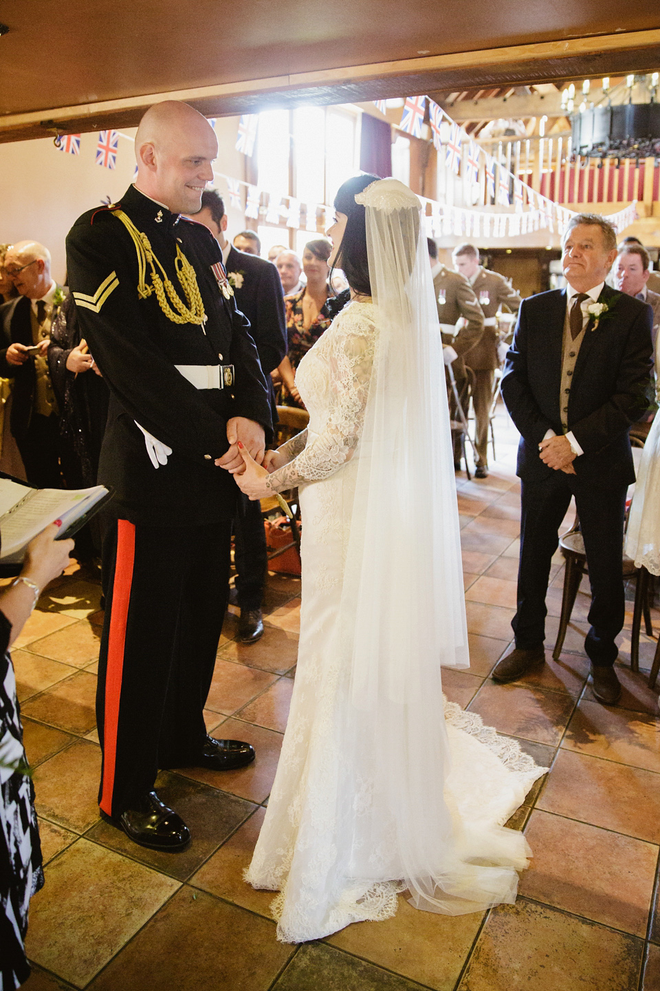 A 1940's and VE Day Celebration inspired wedding. Photography by Gemma Williams.