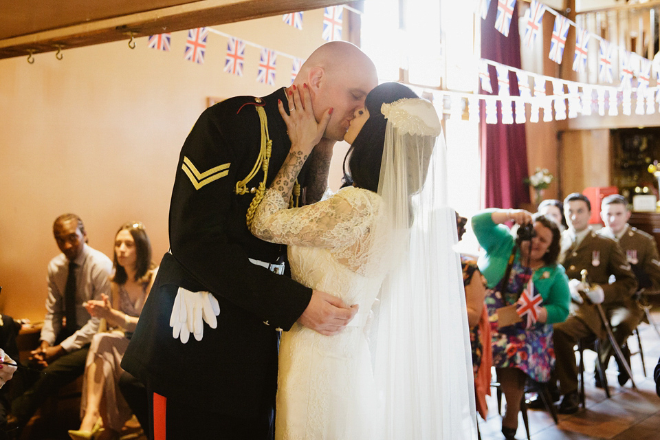 A 1940's and VE Day Celebration inspired wedding. Photography by Gemma Williams.