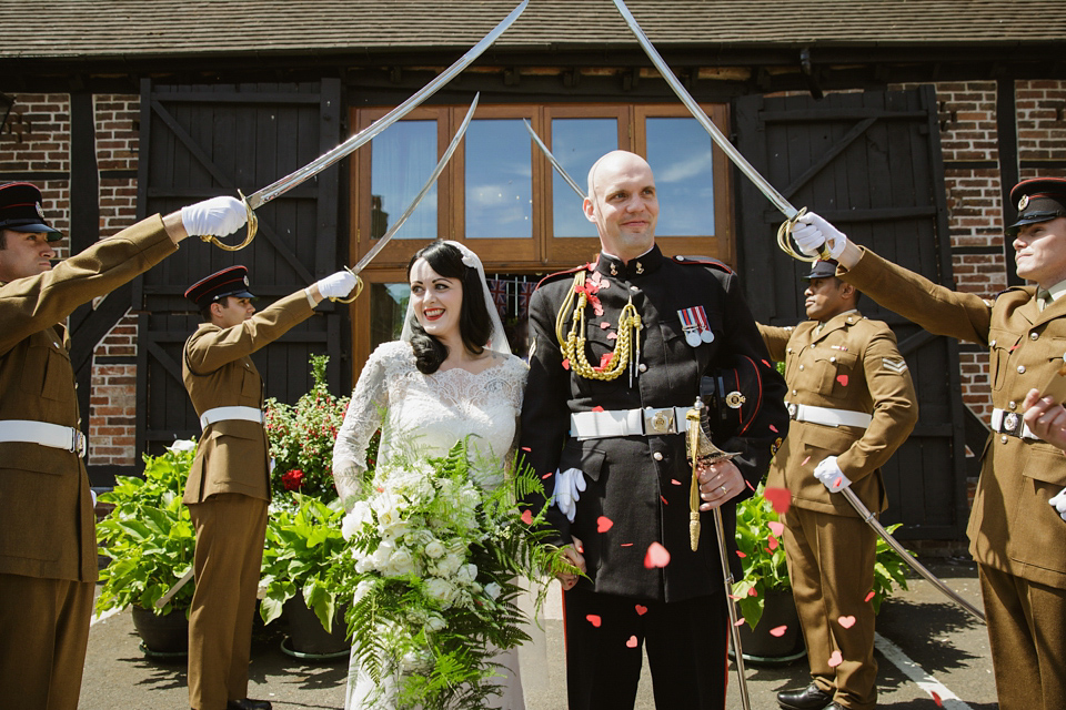 A 1940's and VE Day Celebration inspired wedding. Photography by Gemma Williams.