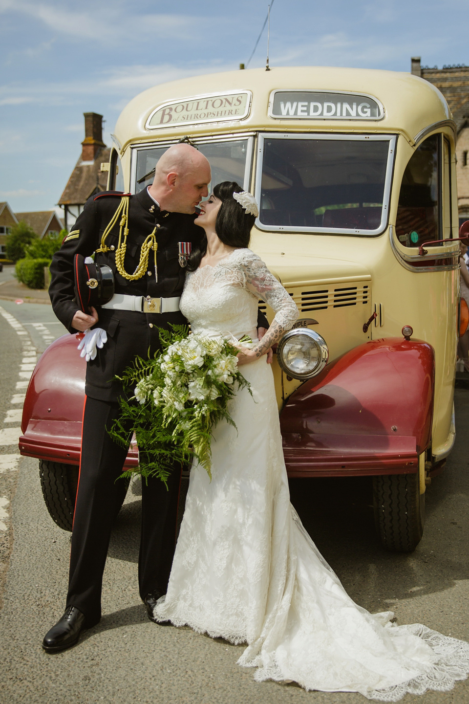 A 1940's and VE Day Celebration inspired wedding. Photography by Gemma Williams.