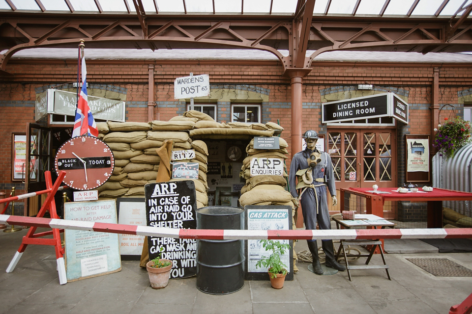 A 1940's and VE Day Celebration inspired wedding. Photography by Gemma Williams.