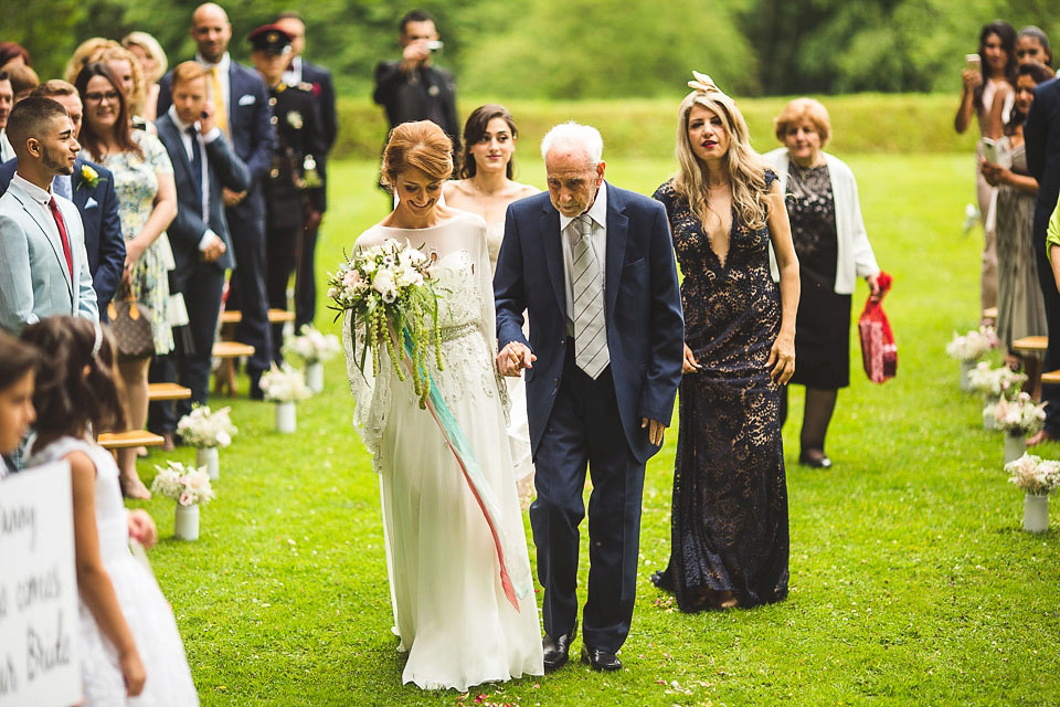 Anoushka G Elegance for an Iranian Bride and her English Country Garden Wedding. Photography by S6 Photography.