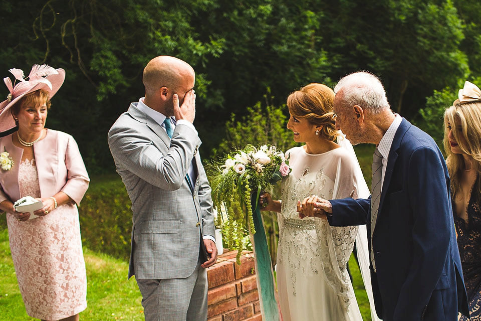 Anoushka G Elegance for an Iranian Bride and her English Country Garden Wedding. Photography by S6 Photography.