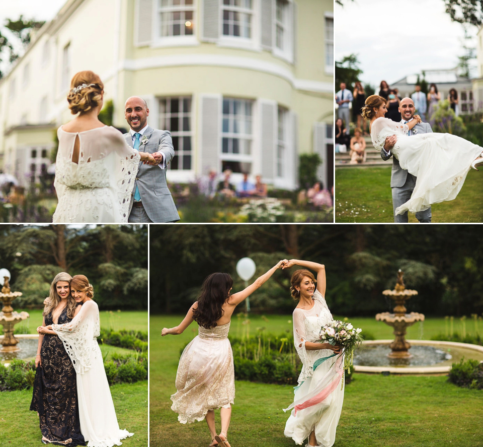 Anoushka G Elegance for an Iranian Bride and her English Country Garden Wedding. Photography by S6 Photography.