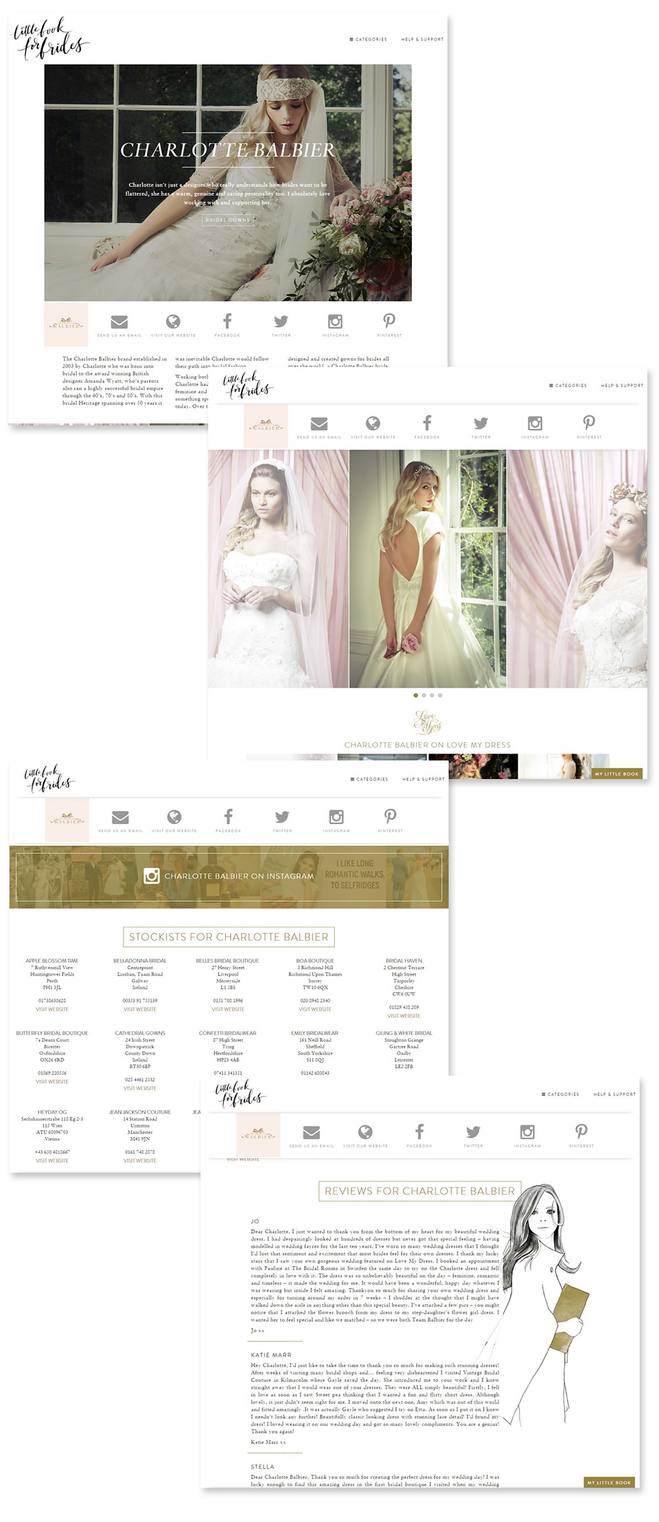 Little Book For Brides, our beautiful new supplier resource, is now live! Visit littlebookforbrides.com.