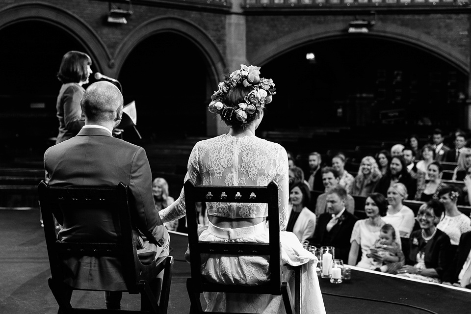 A Colourful and Cool East London and Frida Kahlo Inspired Wedding. Photography by Nick Tucker.