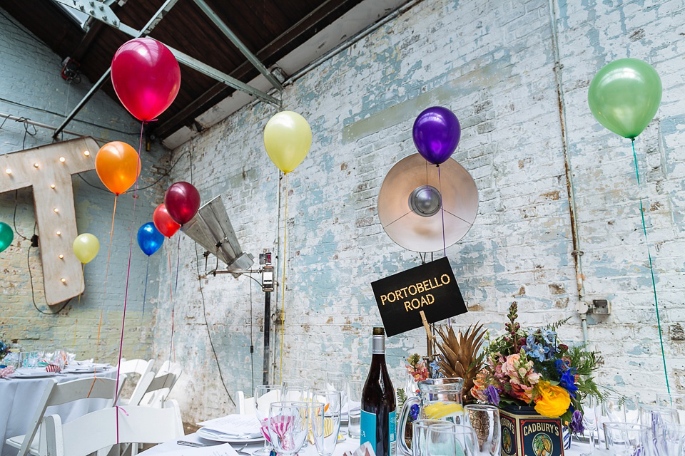 A Colourful and Cool East London and Frida Kahlo Inspired Wedding. Photography by Nick Tucker.