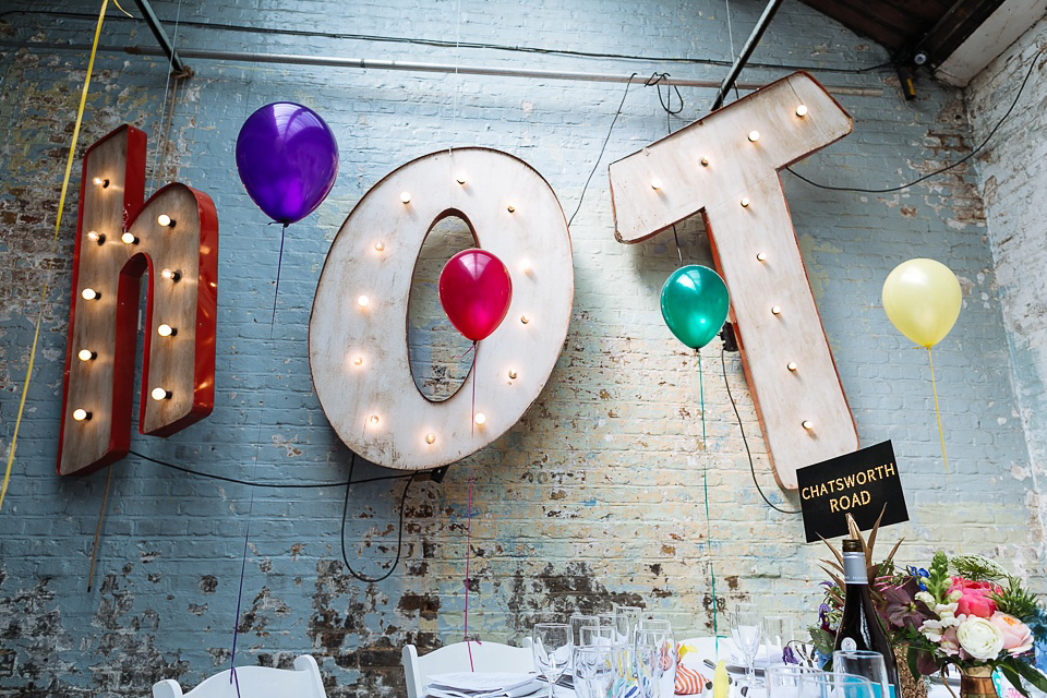 A Colourful and Cool East London and Frida Kahlo Inspired Wedding. Photography by Nick Tucker.