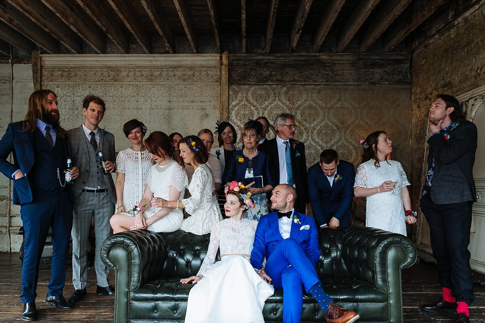 A Colourful and Cool East London and Frida Kahlo Inspired Wedding. Photography by Nick Tucker.