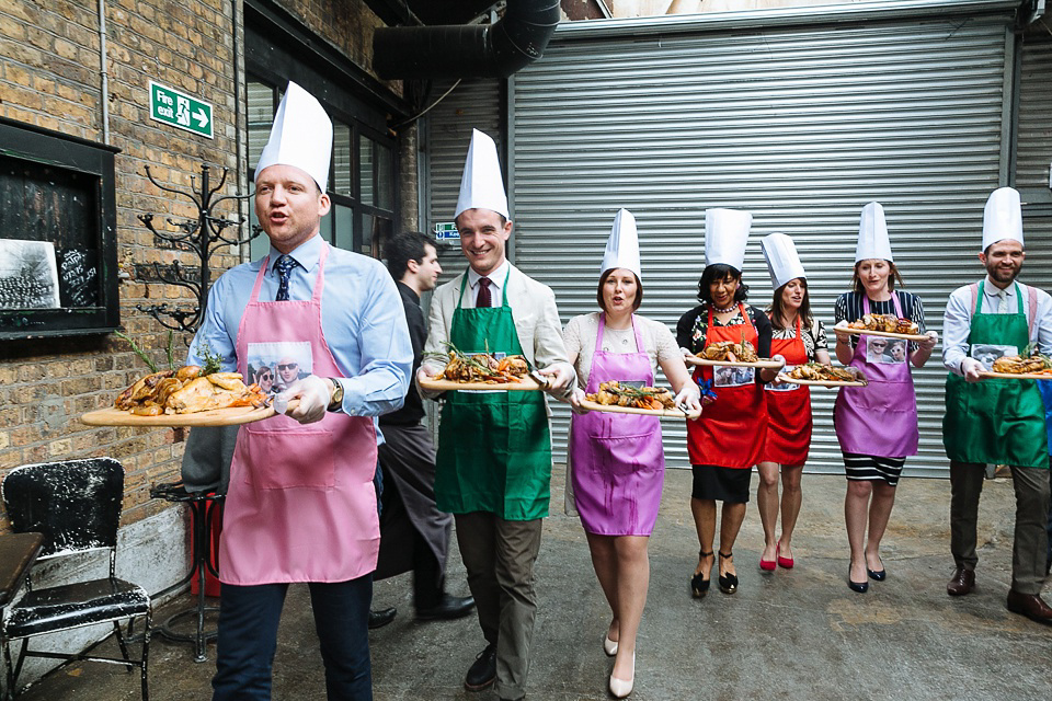 A Colourful and Cool East London and Frida Kahlo Inspired Wedding. Photography by Nick Tucker.