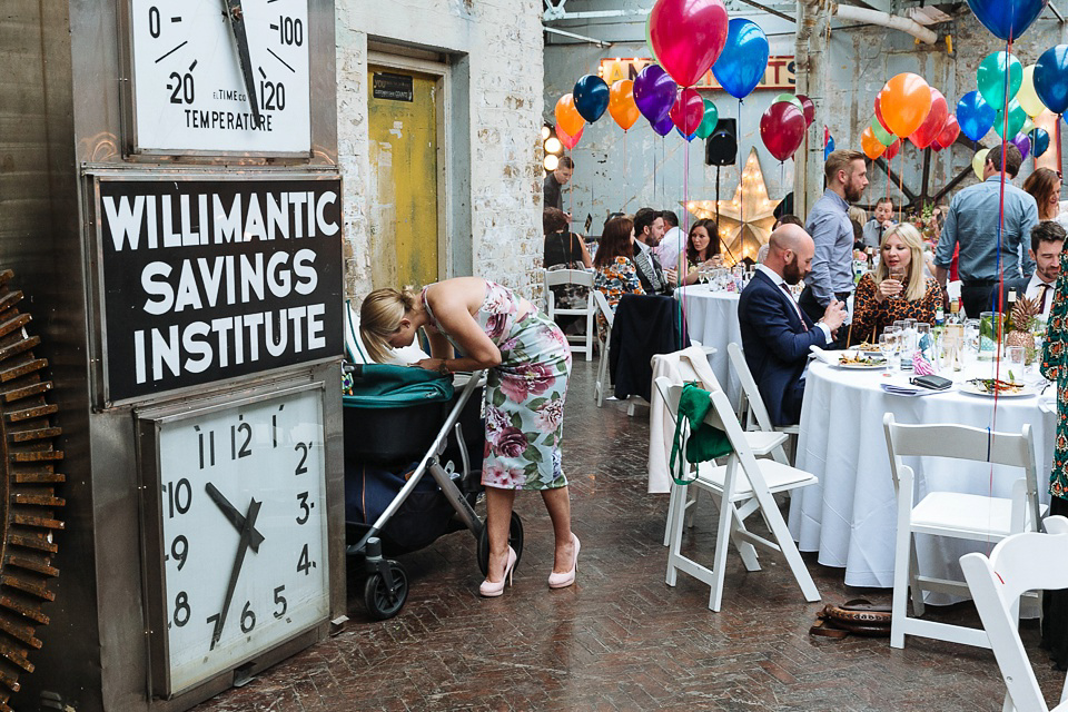 A Colourful and Cool East London and Frida Kahlo Inspired Wedding. Photography by Nick Tucker.