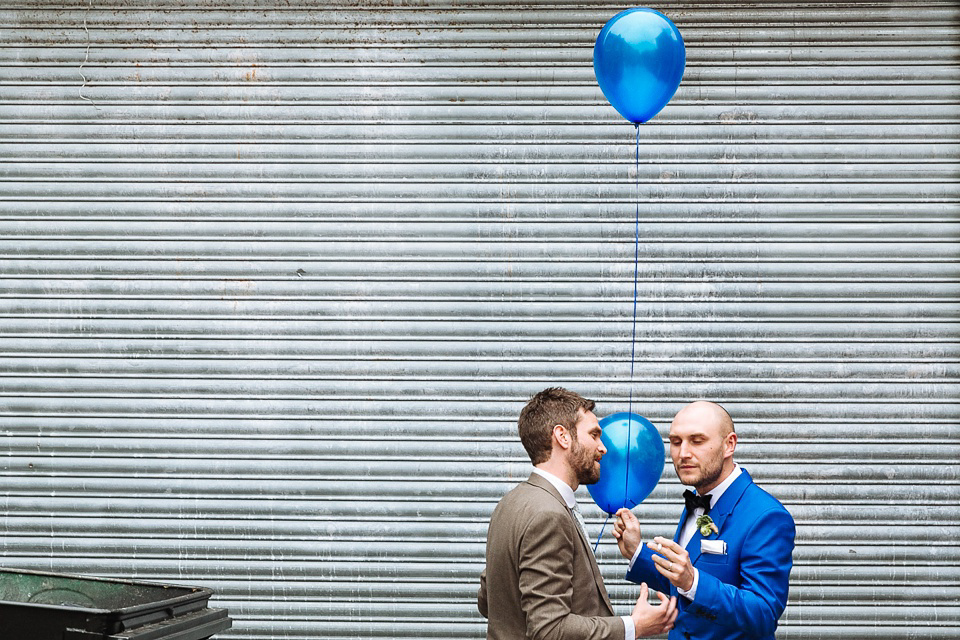 A Colourful and Cool East London and Frida Kahlo Inspired Wedding. Photography by Nick Tucker.