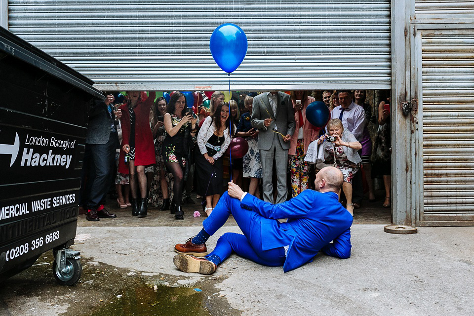 A Colourful and Cool East London and Frida Kahlo Inspired Wedding. Photography by Nick Tucker.