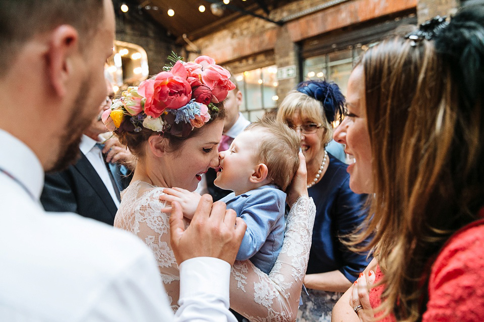 A Colourful and Cool East London and Frida Kahlo Inspired Wedding. Photography by Nick Tucker.