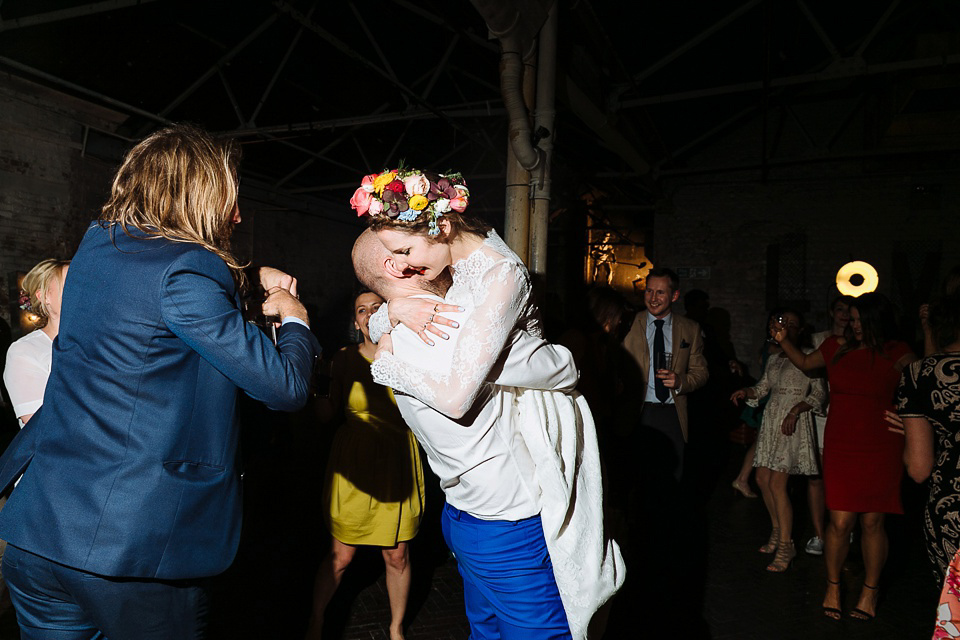 A Colourful and Cool East London and Frida Kahlo Inspired Wedding. Photography by Nick Tucker.