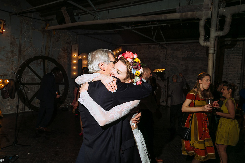 A Colourful and Cool East London and Frida Kahlo Inspired Wedding. Photography by Nick Tucker.