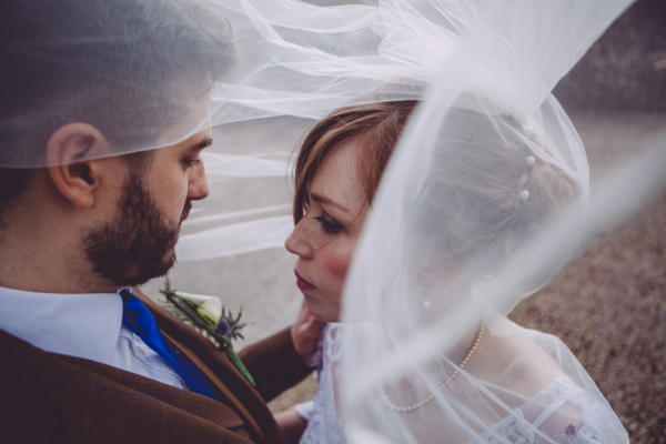 Elizabeth Avey Vintage Lace For A Tulip Filled Spring Barn Wedding