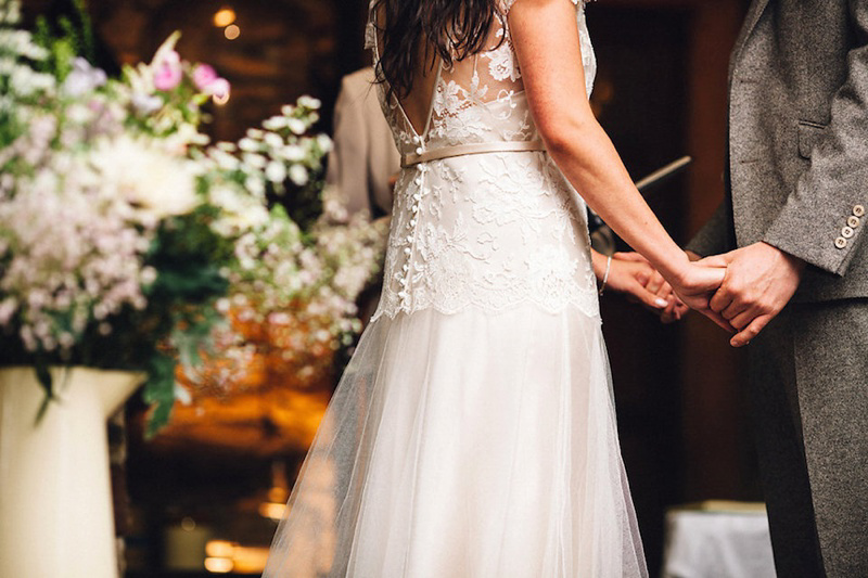 Tipis, Origami Cranes and an Elegant Halfpenny London Gown. Red on Blonde Photography.