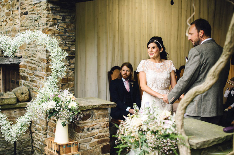 Tipis, Origami Cranes and an Elegant Halfpenny London Gown. Red on Blonde Photography.