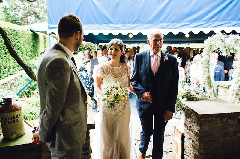 Tipis, Origami Cranes and an Elegant Halfpenny London Gown. Red on Blonde Photography.