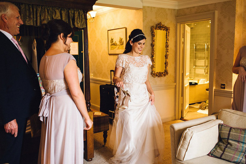 Tipis, Origami Cranes and an Elegant Halfpenny London Gown. Red on Blonde Photography.