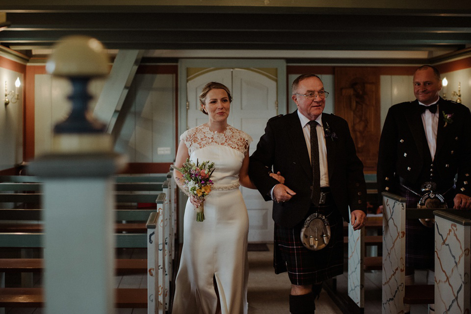 A wild and natural destination wedding in Iceland. Images by Kitchener Photography.