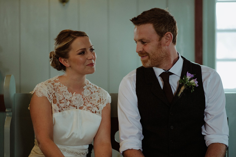 A wild and natural destination wedding in Iceland. Images by Kitchener Photography.