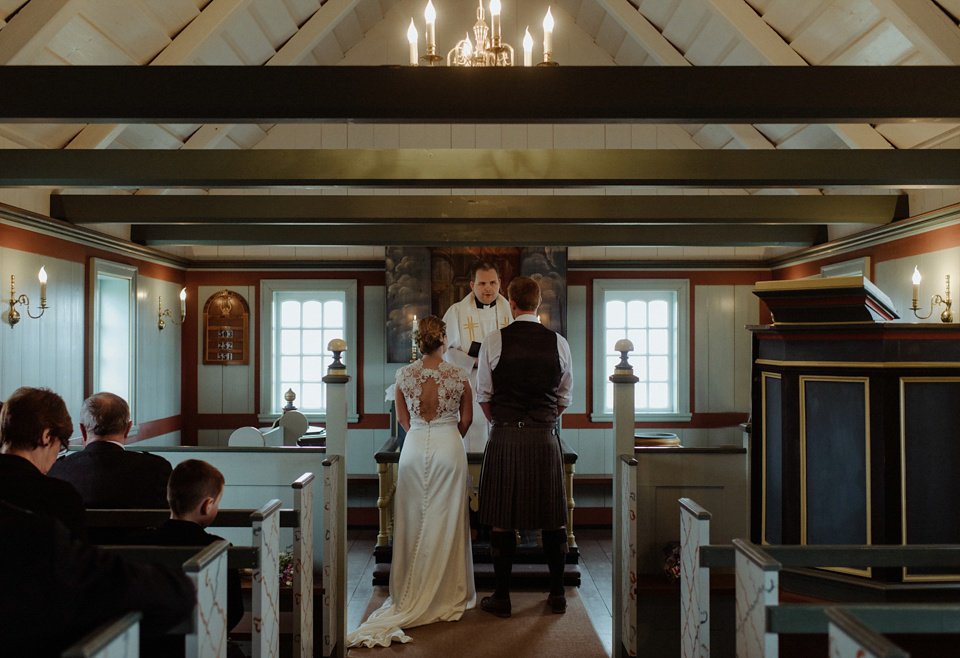 A wild and natural destination wedding in Iceland. Images by Kitchener Photography.