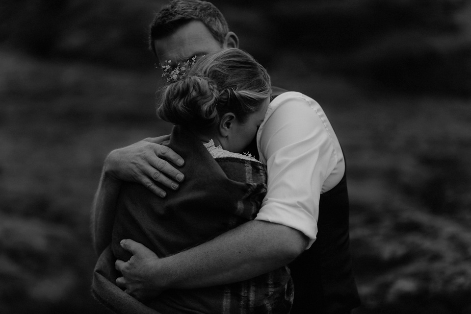 A wild and natural destination wedding in Iceland. Images by Kitchener Photography.