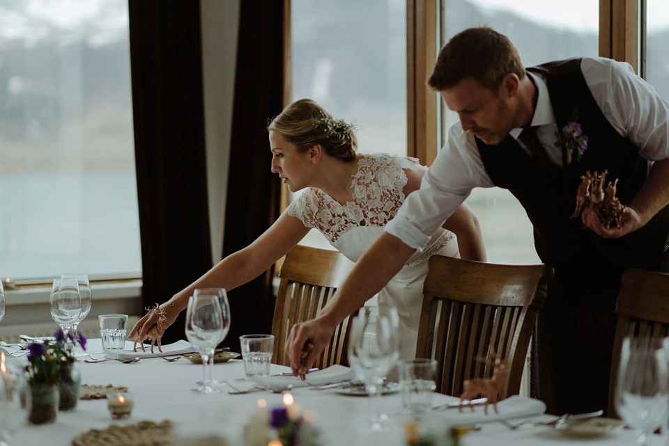 A wild and natural destination wedding in Iceland. Images by Kitchener Photography.